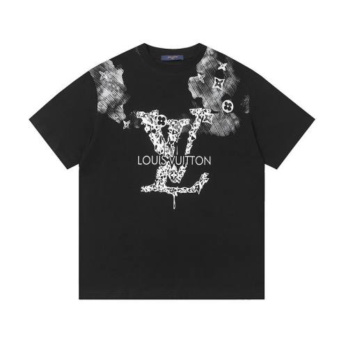 LV  t-shirt men-9718(S-XXL)