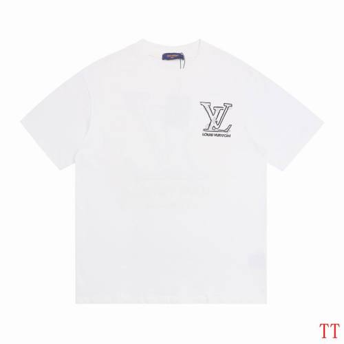 LV  t-shirt men-9705(S-XL)