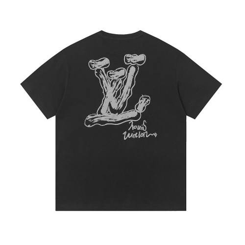 LV  t-shirt men-9721(S-XXL)
