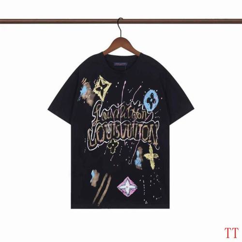 LV  t-shirt men-9663(S-XXL)