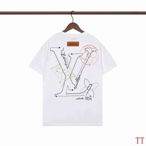 LV  t-shirt men-9648(S-XXL)