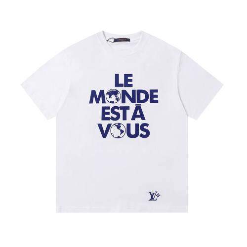 LV  t-shirt men-9732(S-XXL)