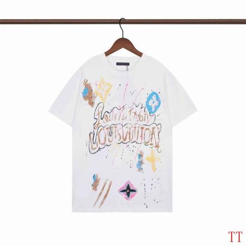 LV  t-shirt men-9664(S-XXL)