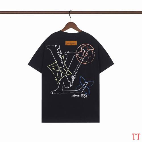 LV  t-shirt men-9646(S-XXL)