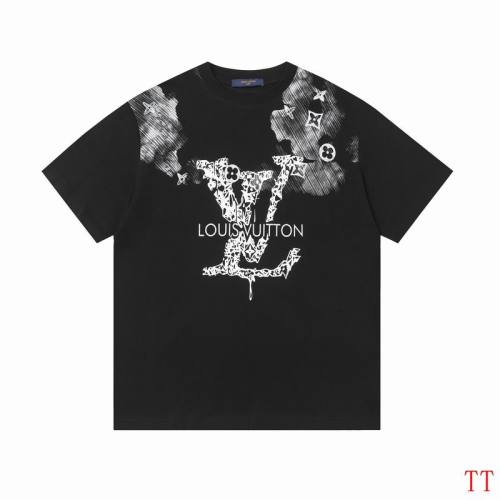 LV  t-shirt men-9696(S-XXL)