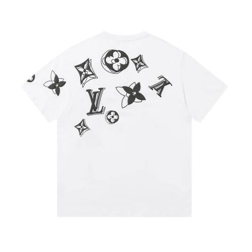 LV  t-shirt men-9749(S-XXL)