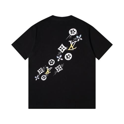 LV  t-shirt men-9885(XS-L)