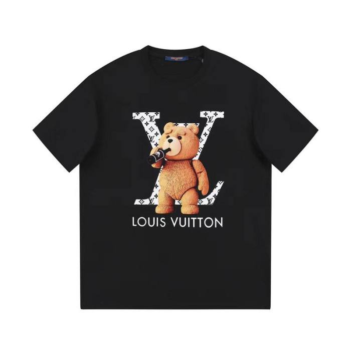LV  t-shirt men-9909(XS-L)