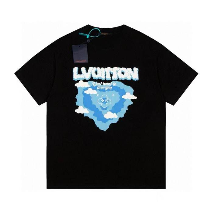 LV  t-shirt men-9989(XS-L)