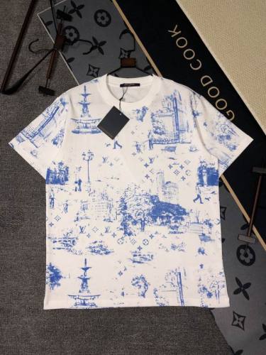 LV  t-shirt men-10395(S-XL)