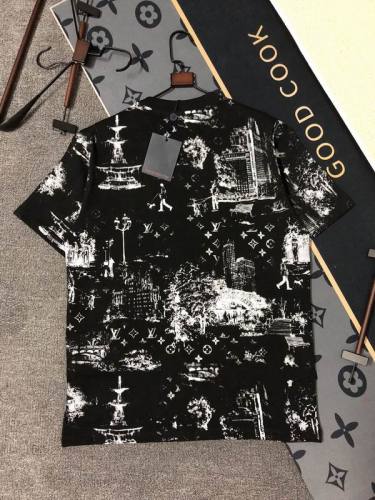 LV  t-shirt men-10394(S-XL)