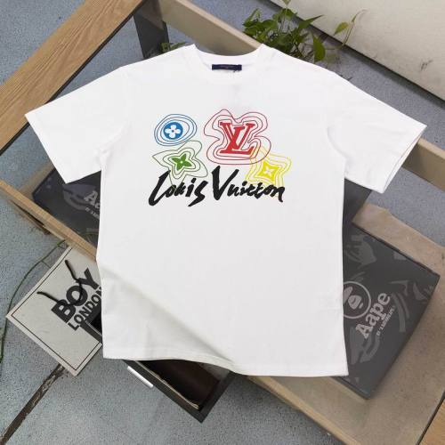 LV  t-shirt men-10666(XS-L)