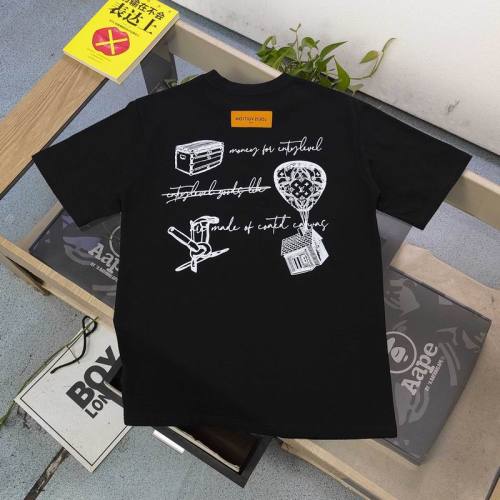 LV  t-shirt men-10665(XS-L)