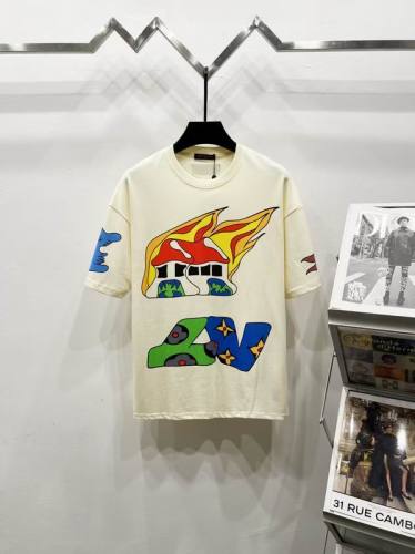 LV  t-shirt men-10945(S-XL)
