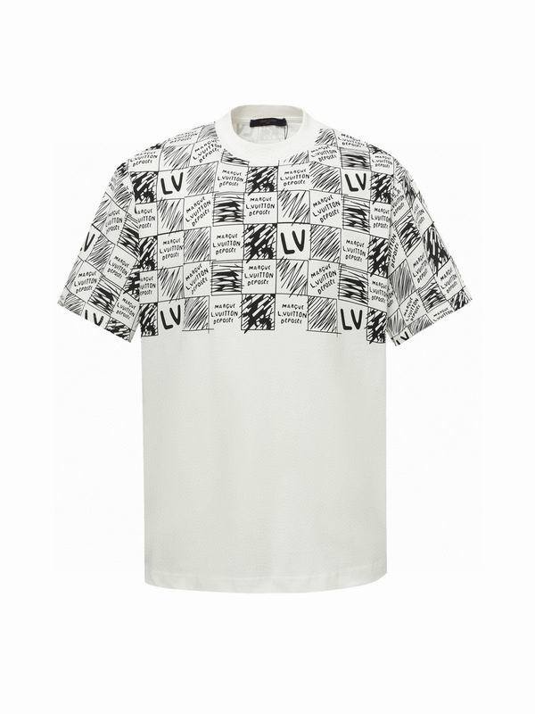 LV  t-shirt men-11356(XS-L)