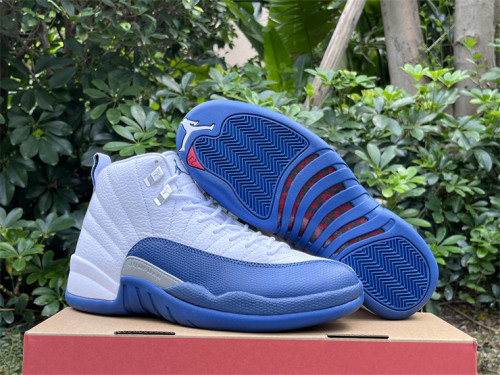 Authentic  Air Jordan 12 “French Blue”  2025
