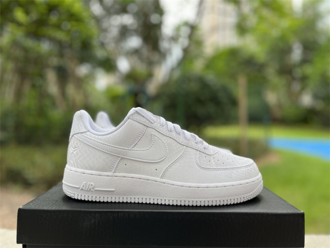 Authentic Nike Air Force 1 Low Kobe Forever White