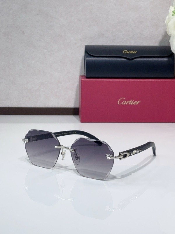 Cartier Sunglasses AAAA-8595