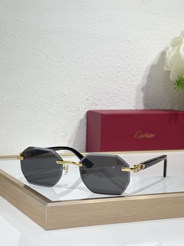 Cartier Sunglasses AAAA-9231