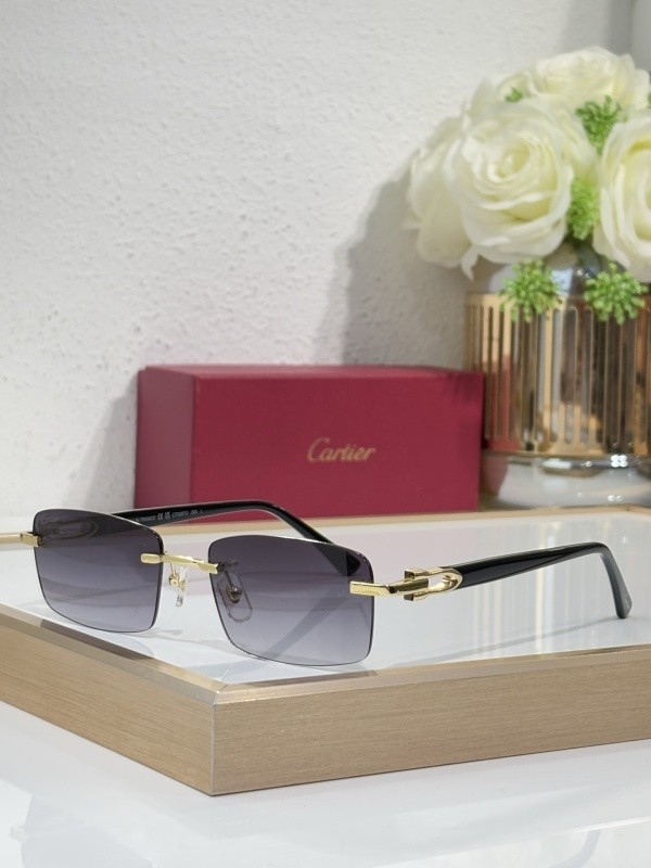 Cartier Sunglasses AAAA-9141