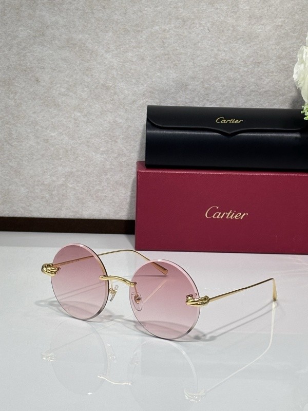 Cartier Sunglasses AAAA-8805