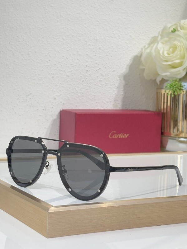 Cartier Sunglasses AAAA-9136