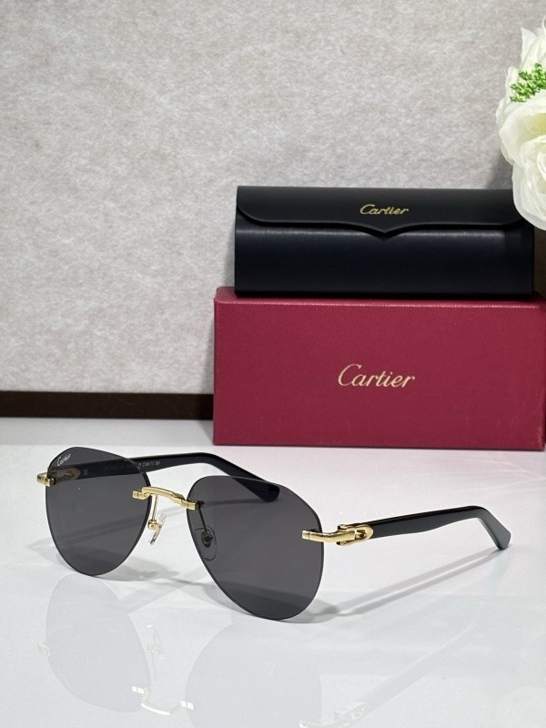 Cartier Sunglasses AAAA-8853