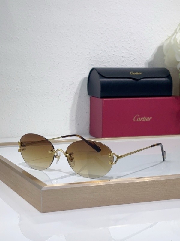 Cartier Sunglasses AAAA-9012