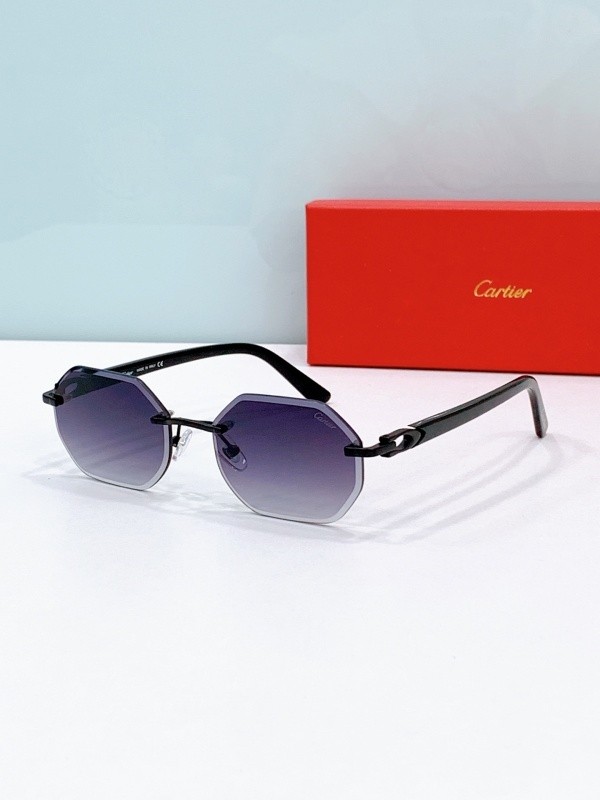 Cartier Sunglasses AAAA-9062