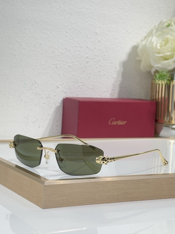 Cartier Sunglasses AAAA-9376