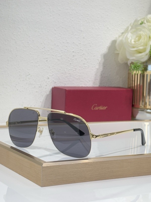 Cartier Sunglasses AAAA-9345