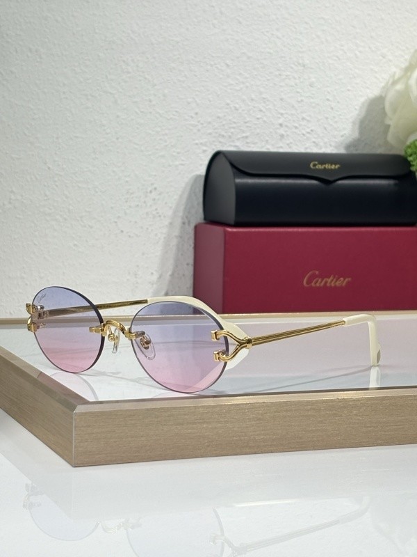 Cartier Sunglasses AAAA-9433