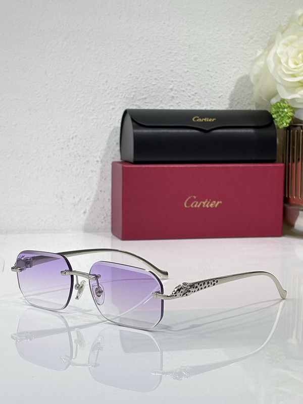 Cartier Sunglasses AAAA-9666