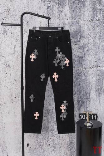 Chrome Hearts jeans AAA quality-185