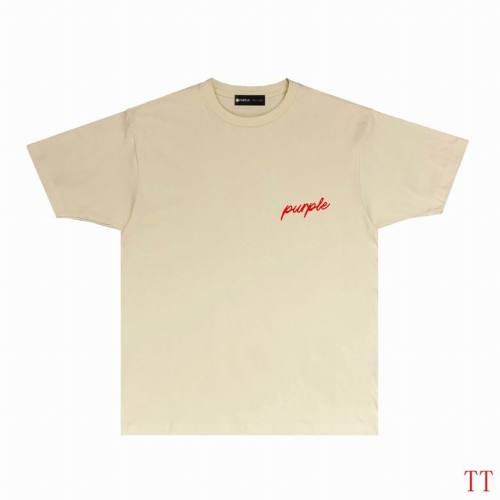 Purple t-shirt-605(S-XXL)