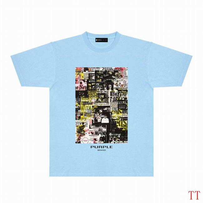 Purple t-shirt-658(S-XXL)