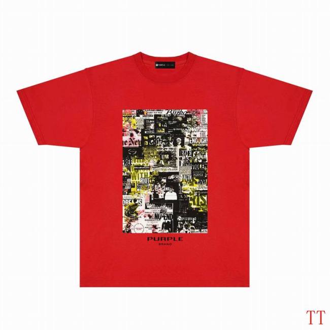 Purple t-shirt-662(S-XXL)