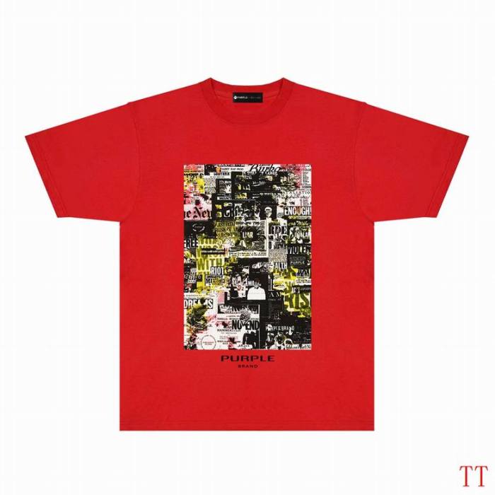 Purple t-shirt-662(S-XXL)