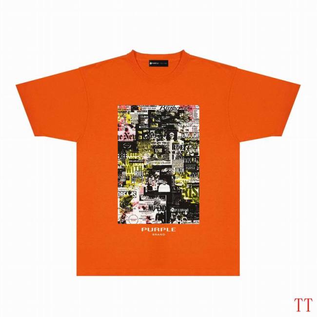 Purple t-shirt-665(S-XXL)