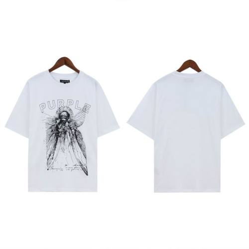 Purple t-shirt-052(S-XL)