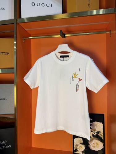 LV  t-shirt men-12246(XS-L)