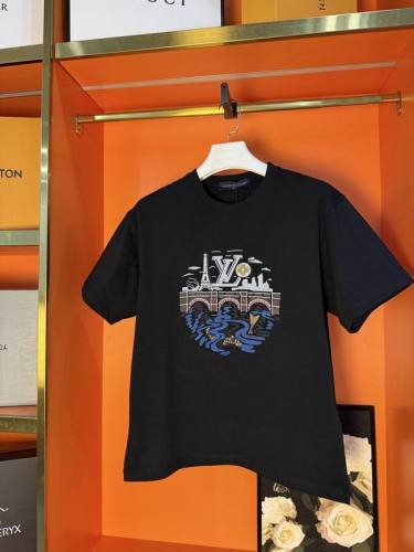 LV  t-shirt men-12251(XS-L)