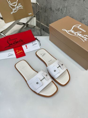 Christian Louboutin women slippers 1：1 quality-011