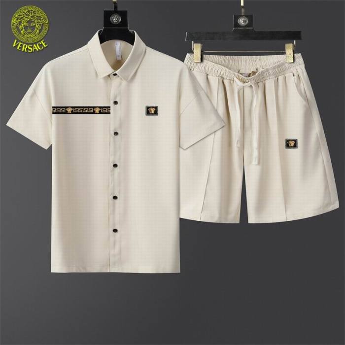 Versace short sleeve men suit-373(M-XXXL)