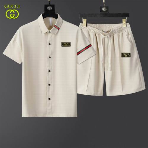 G short sleeve men suit-633(M-XXXL)