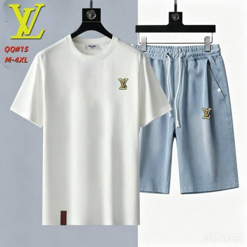 LV short sleeve men suit-329(M-XXXXL)