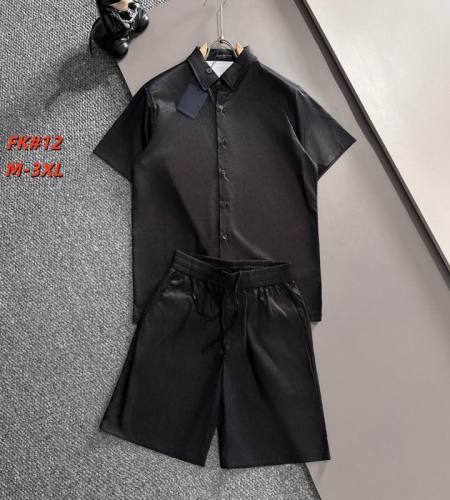 LV short sleeve men suit-311(M-XXXL)