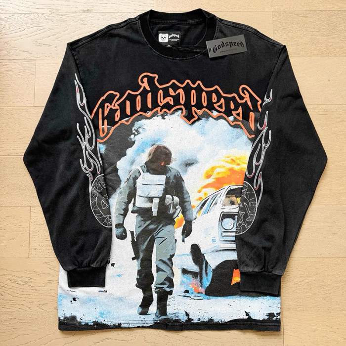 Godspeed Long Sleeve Shirt-052(S-XL)