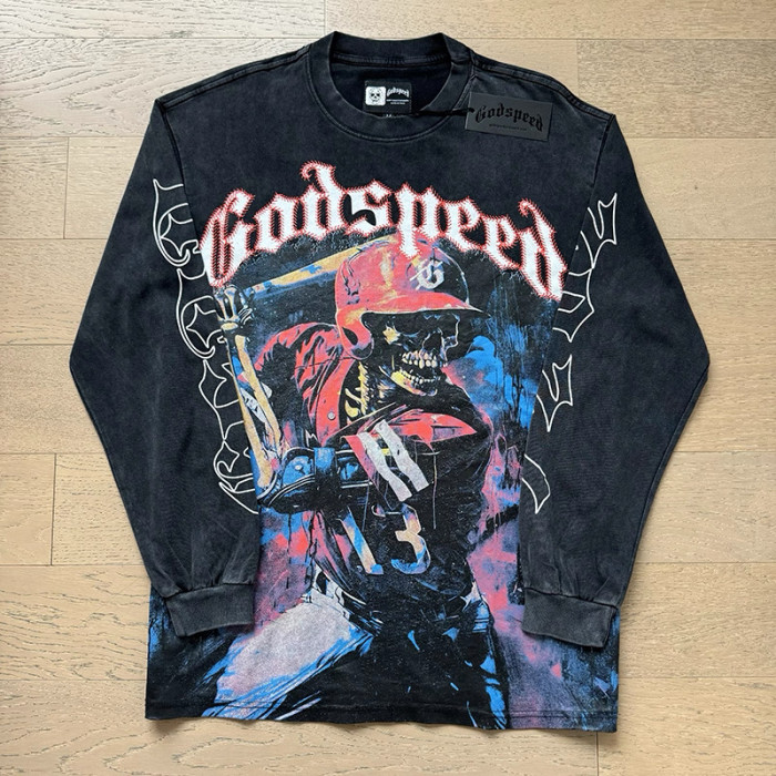 Godspeed Long Sleeve Shirt-048(S-XL)