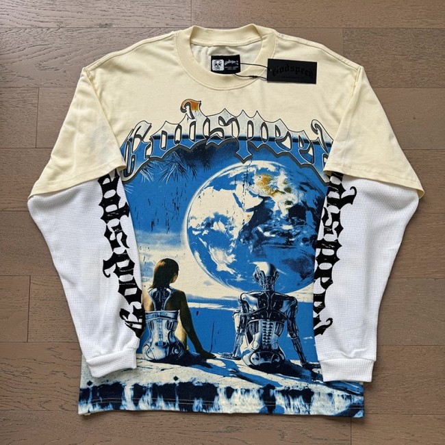 Godspeed Long Sleeve Shirt-038(S-XL)